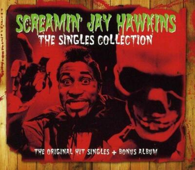 SCREAMIN' JAY HAWKINS THE SINGLES COLLECTION - 2 CD BOX SET & BONUS TRACKS