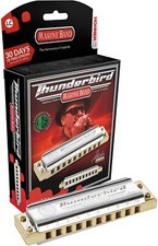 NEW HOHNER M2011 THUNDERBIRD DIATONIC HARMONICA HARP KEY OF LOW C GERMANY