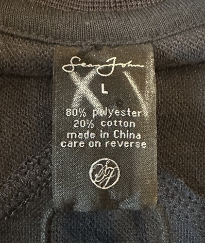 Vintage Y2K Sean John Track Jacket Mens Large Long Sleeve Rare With Hang Tag - Picture 3 of 7