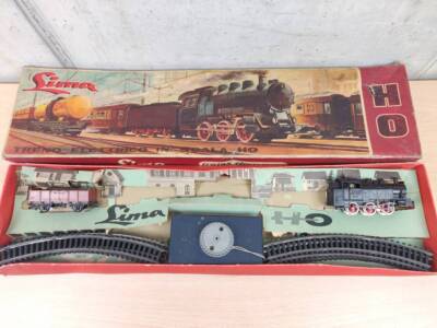 Scala H0 Trenini Elettrici Ho Lima Treno Elettrico In Scala H0