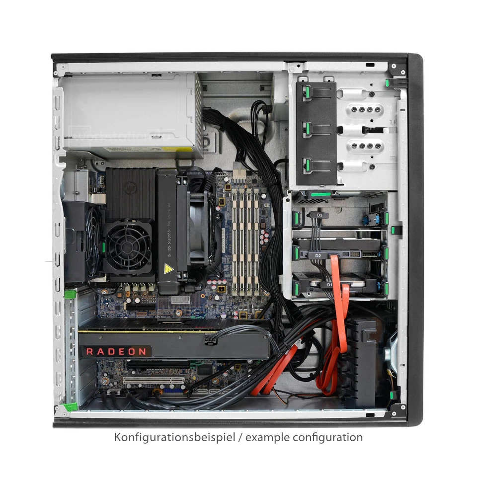 HP Z420 Workstation PC Intel Xeon E5-1620v2 3,7 GHz 16GB Ram 256GB Ssd Win10 Pro - Imagen 4 de 4