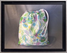 Gymnastics Leotard Grip Bags / Mosaic Fishes Gymnast Birthday Goody Bag