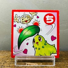 Pokemon Televi Kun Karuta Chikorita (EX) Japanese Card Nintendo Vintage Novelty