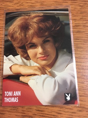 PLAYBOY 1994 TONI ANN THOMAS COLLECTOR CARD # 29 MISS FEBRUARY 1963