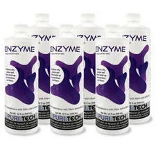 Puri Tech Spa Enzyme Clarifier 6 Pack Reduces Scum Lines and Buildup on Spas and