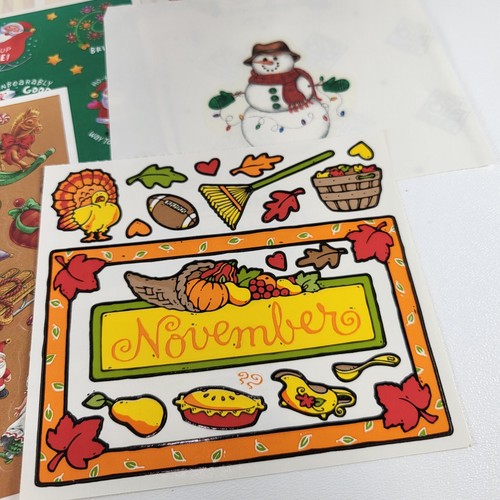 Christmas stickers lot Some New - Picture 8 of 8