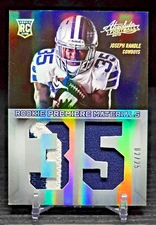 2013 Panini Absolute Joseph Randle RC Rookie Jumbo Prime /25 Dallas Cowboys