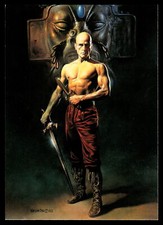 Comic Images Boris Fantasy Art Exotic Card # 13 Swordsman Man Holding Sword