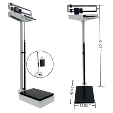 Mechanical Scale Physician Health Scale Body Weight Scale Height Rod Measuring