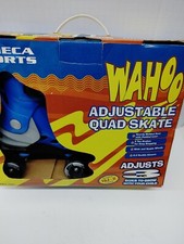 VINTAGE SENECA Sports Quad Roller Skates 7048J JUNIOR'S 3-SIZE 13J-2 NOS