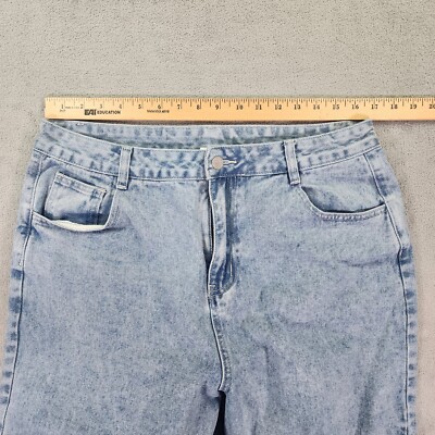 デニム・ジーパン Luxury Street Wear INFLATION Wide Denim Wave unisexual INFLATION Wave Washed Baggy Jeans