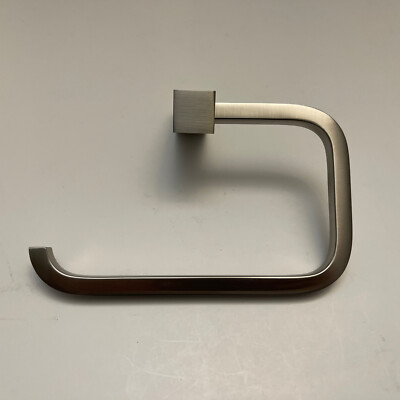 Alno A7166-SN Spa 2 Single Post Tissue Holder-Satin Nickel