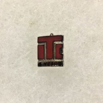 ITC 5 Year Sterling Service Award Lapel Pin
