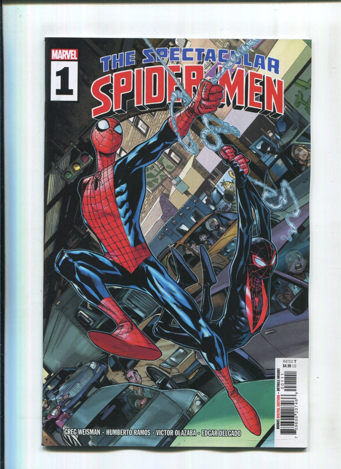 SPECTACULAR SPIDER-MAN #1 - HUMBERTO RAMOS MAIN COVER - MARVEL COMICS/2024