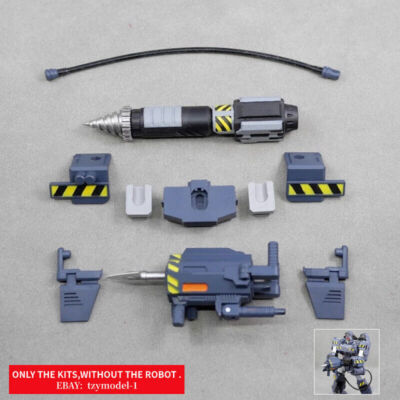 For Legacy Miner Megatank Comic style Accessories increase Height  Weapons