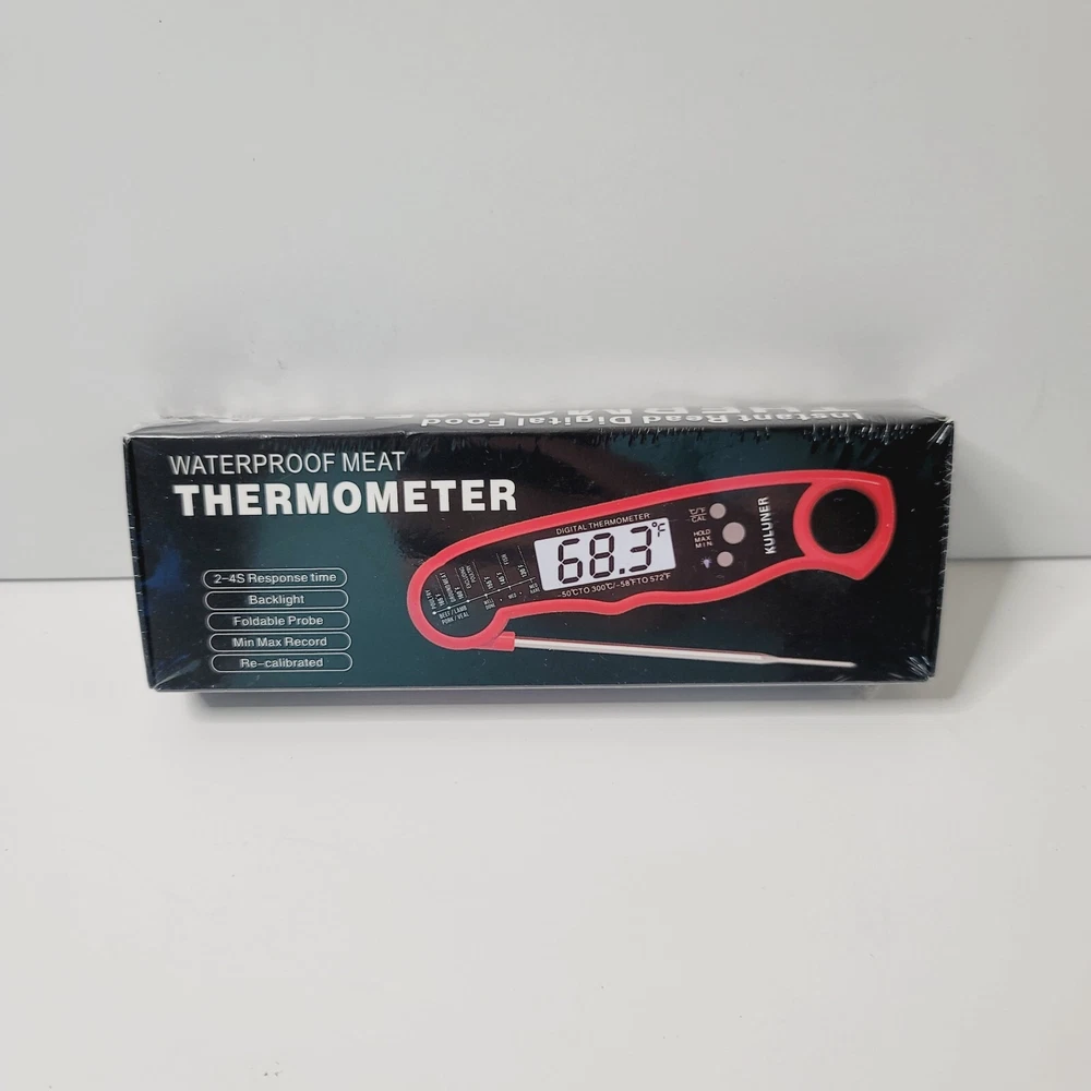 Meat Thermometer for Grill and Cooking Instant Read Waterproof Food Thermometer