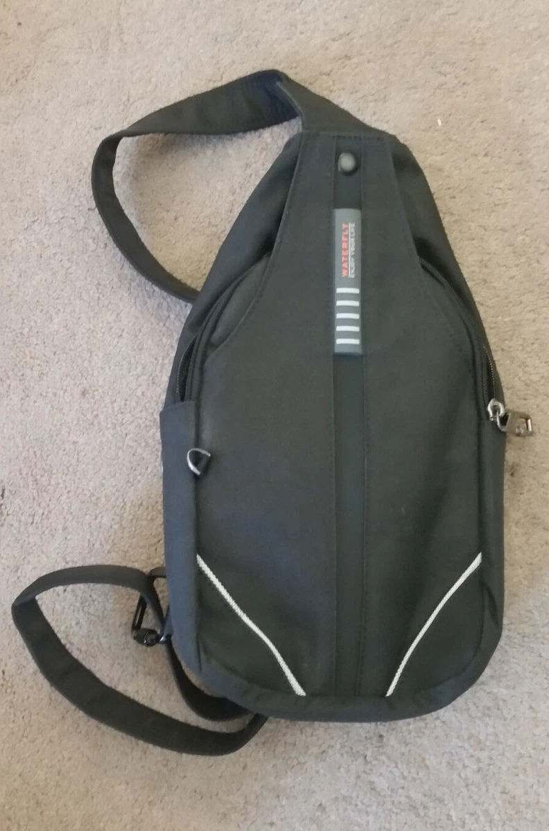 Waterfly small crossbody sling top backpack