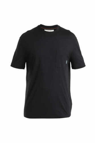 Icebreaker Merino 150 Tech Lite III Relaxed Pocket Mens Short Sleeve T-Shirt - Picture 1 of 8