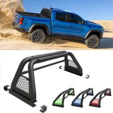 For 2004-2012/2015-2025 Chevy Colorado Truck Bed Sport Roll Bar Chase Rack Bar