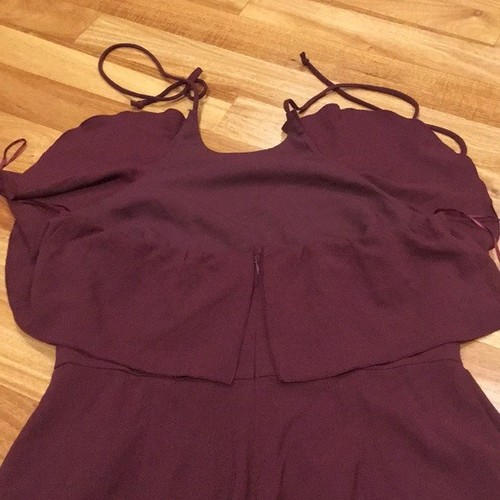 Charles Henry Side Rüsche Neckholder Overall Strampler Gr. XL Boho Zigeuner Festival - Bild 6 von 8