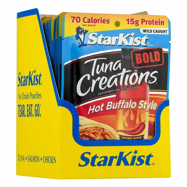 StarKist Tuna Creations BOLD Hot Buffalo Style 2.6 oz Pouch (Pack of