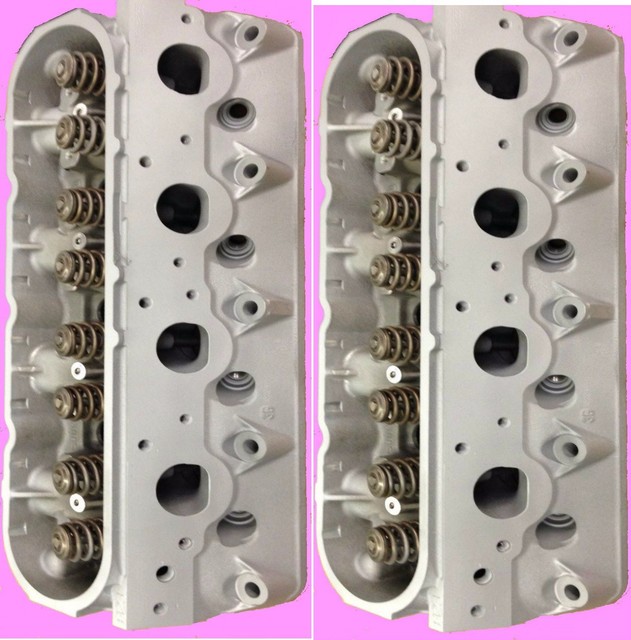 2 GM GMC 6.0 6.2 OHV V8 CYLINDER HEADS CASTING 823 ALUMINUM 20052008 REBUILT eBay
