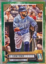 2022 Topps Gypsy Queen Green Carlos Santana #106 Kansas City Royals