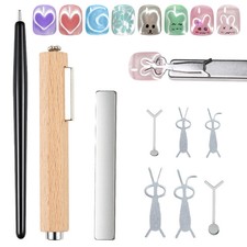 Cat Eye Magnet Set Nail Art Tool for Gel Poli...