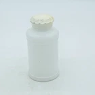Vintage Milk Glass Apothecary Bottle With Screw On Lid