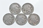 BETTER Lot 1928-S 1929-S 1928-D 1927-D 1927-S Buffalo Nickel Collection *160