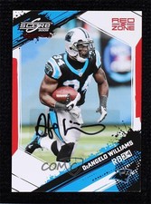 2009 Score Inscriptions Red Zone Auto 8/10 DeAngelo Williams #41 Auto 0c3