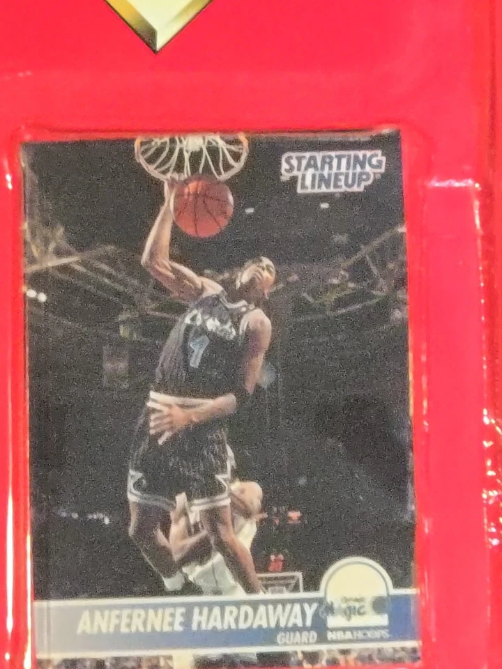 Карта и фигурка Anfernee Hardaway стартовый состав издание NBA 1995 - Изображение 2 из 4