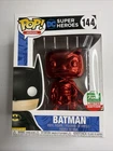 FUNKO POP! Batman (Red Chrome) #144  (Funko Shop Exclusive) DC Super Heroes