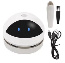 Mini Desk Vacuum Cleaner USB Rechargeable Keyboard Dust Sweeper Handheld Office
