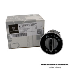 Original Mercedes-Benz Lichtschalter  Schalter C-Klasse W204 S204 A2049053304