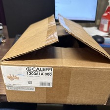 120361A 000 Caleffi  1/2 NPT Female FlowCal Y-Strainer w/ Integral Ball Valve