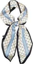 kcctoo 59" Mulberry Silk-Like Square Scarf Satin Neck Hair Bag Gift Women