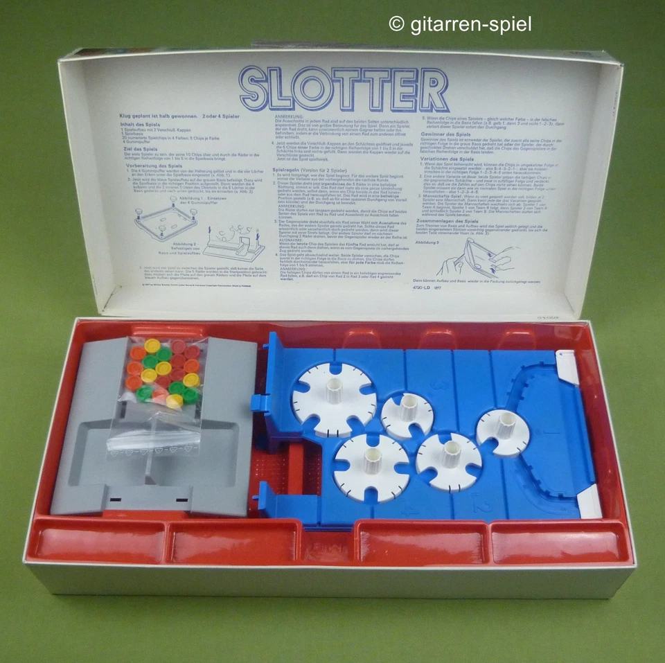 Slotter - Komplett Top! Klug geplant ist halb gewonnen Große Ausgabe MB ©1977 - Bild 2 von 4