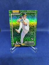 2026 Topps Jack Perkins RC Holiday Green Easter Foil Variation Athletics #206