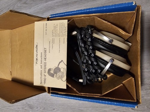 Realistic Cat 33-1006 Koss PRO II Vintage Stereo Kopfhörer - Bild 7 von 7