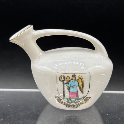 GRAFTON Crested China DUMFRIES Schottland römische Lampe Pompeji 3'' Miniaturmodell