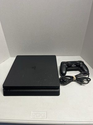 Sony PlayStation 4 Slim 500GB Home Console - Black - Tested Working - 10.01 Firm
