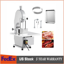 1500W Commercial Bone Cutting Machine Frozen Meat Cutter Saw Electric Bandsaw