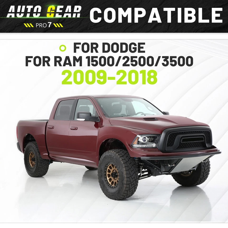 13.8'' High Full-Size Overland Bed Racks For 2009-2018 Dodge RAM 1500/2500/3500 Foto 2 de 4