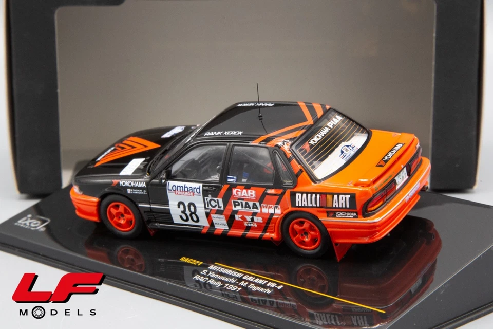1:43 Mitsubishi Galant VR-4 RAC Rally 1991 - IXO - Immagine 2 di 2