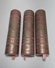 Lot of 3 - ILSCO AS-500 Long Compression Barrel Splice Pink 16A Aluminum 500 MCM