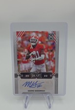 2022 Leaf Draft - Autographs Mario Goodrich #BA-MG1 (AU, RC)