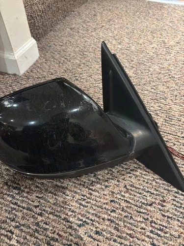 ✅ 2009-2016 Audi Q5 RH Passenger Side View Door Mirror Black Metallic