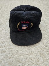 Vintage 80s TEXOMA UNION PACIFIC CORDOURY HAT ONE SIZE STAINED READ DESCRIPTION