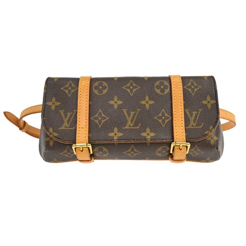 BUYIT04/ LOUIS VUITTON MONOGRAM POCHETTE MARELLE BELT M51159 MI0085 RQ03023